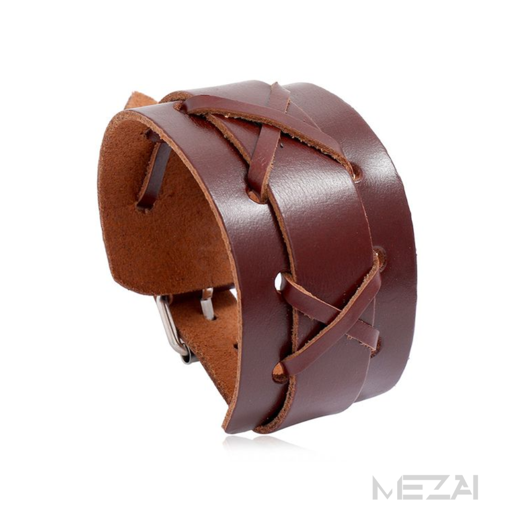Rocco Leather Cowhide Bracelet