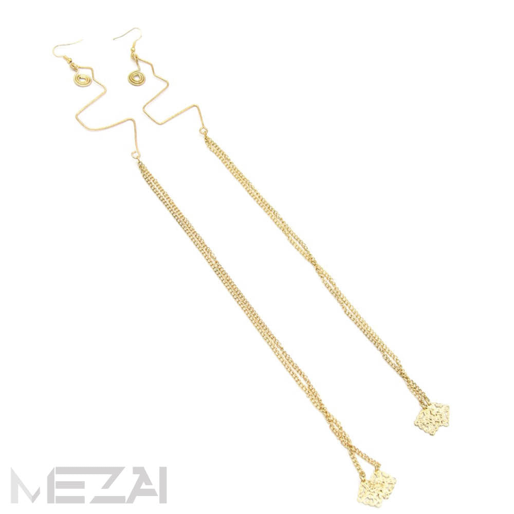 Gia Link - 13" Earrings