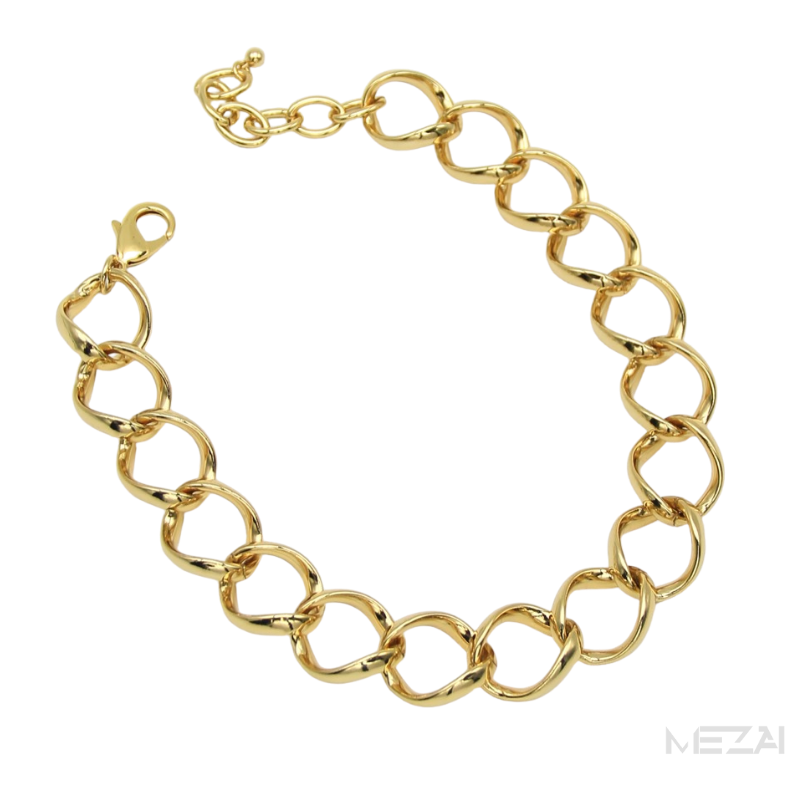 Wide Link Chain Necklace