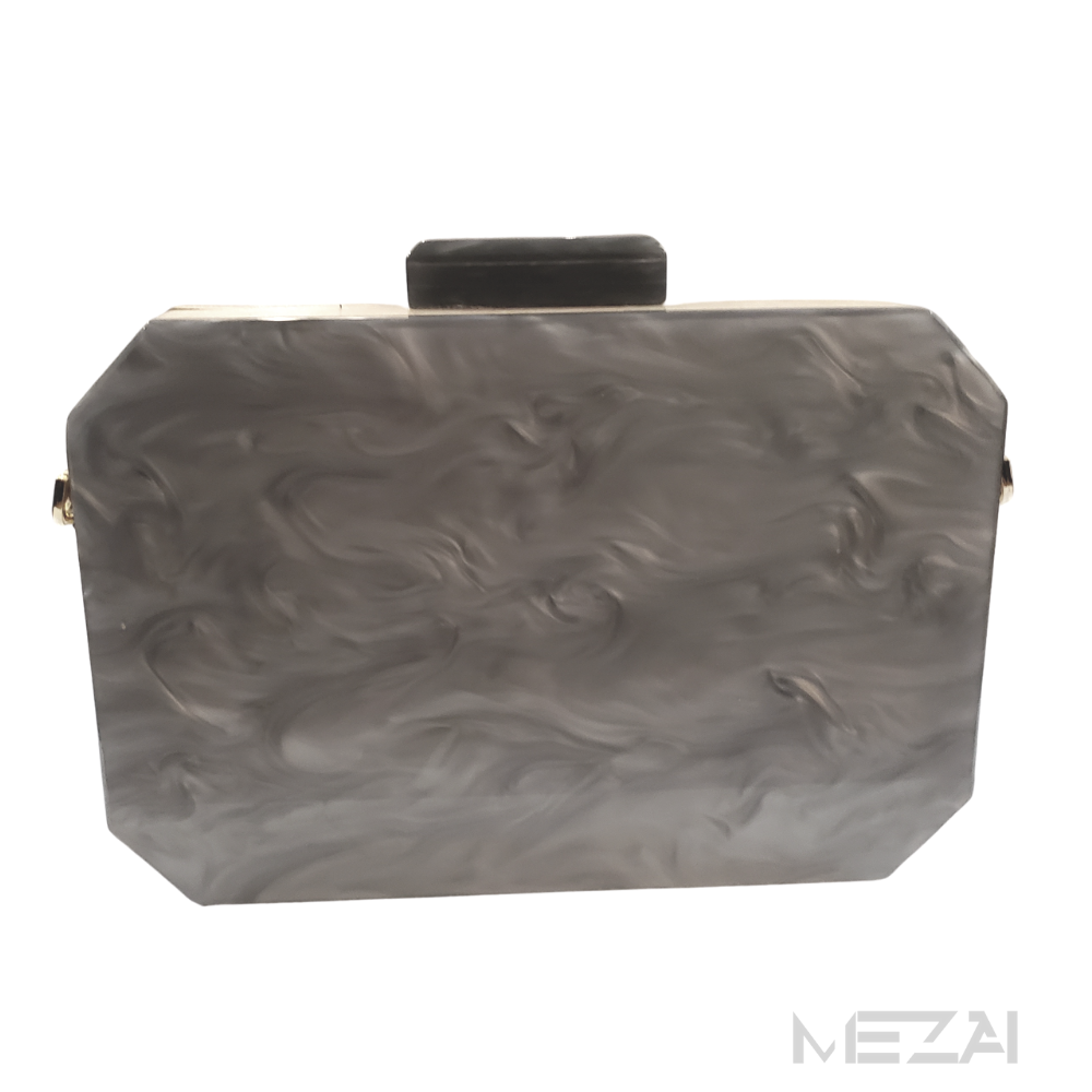 Limited Edition Acrylic & Wood Clutch