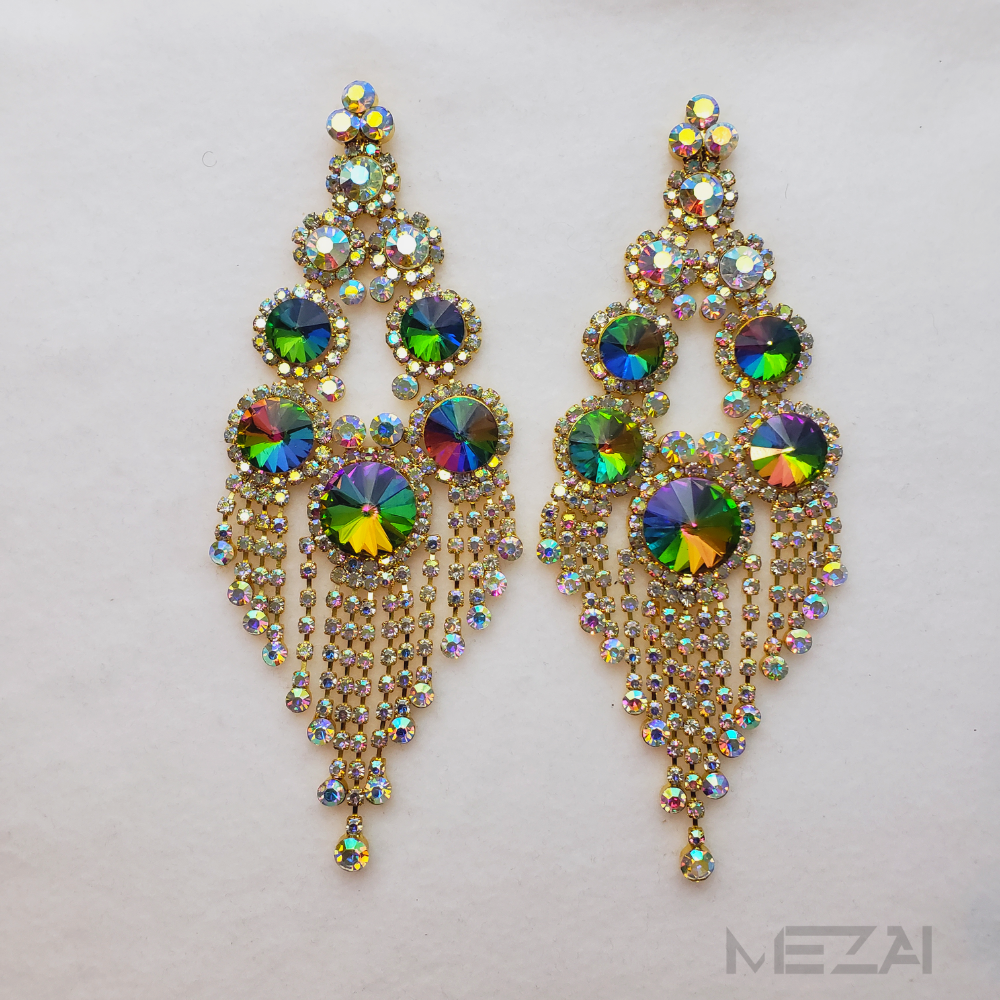 Stella Crystal Chandelier Earrings