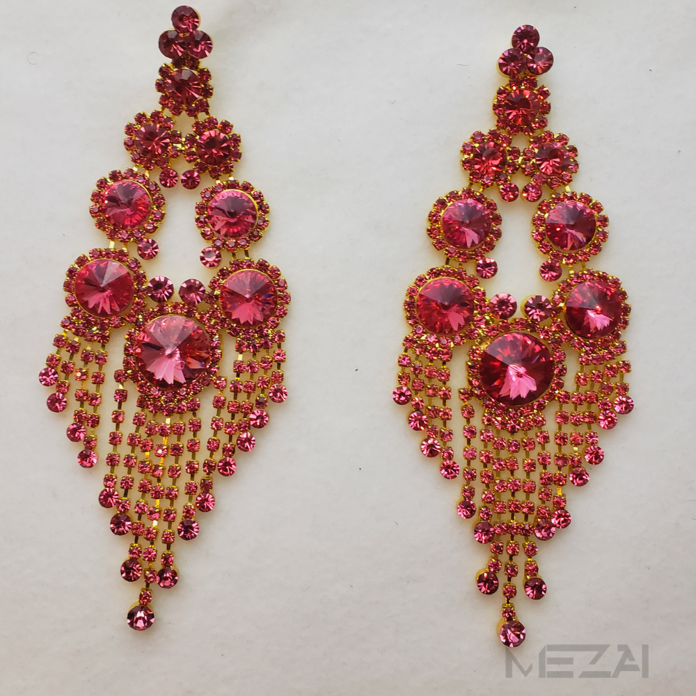 Stella Crystal Chandelier Earrings